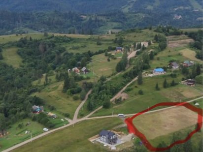 Земля Славське 12 сотих під будівництво