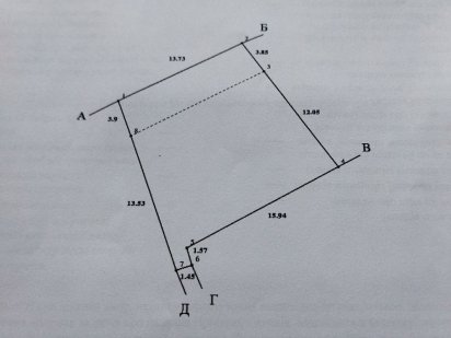 Цена снижена . Продам приватизированный земельный участок в центре гор
