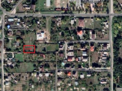 Ділянка 0,0980 га на Великому лузі