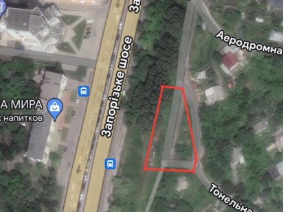 Продам участок Подстанция красная линия 10 соток. Днепр