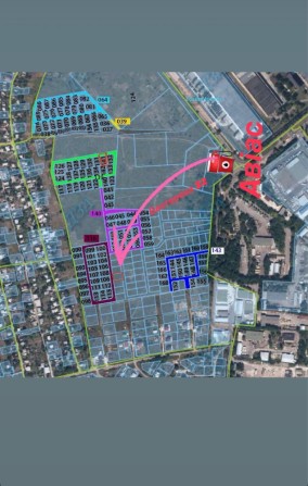Царское село, продам участок 6 соток среди домов, район Авиас - фото 1