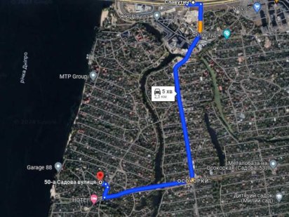 Чудова локація! Ділянка 8 соток 50 Садова Дніпро 5хв Славутич Осокорки Киев