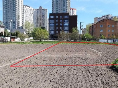 Без комиссии! Участок земли 8.5 соток г. Киев, ул. Радунская. Троещина Киев