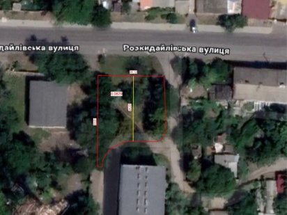 Продам фасадный угловой участок на Раскидайловской !!!