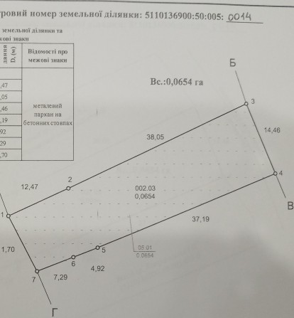 Продам земельный участок 6,6 соток в Черноморке. - фото 1