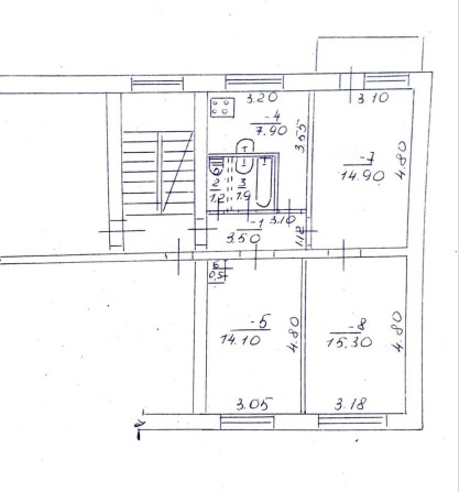 Продам 3-х кімнатну квартиру - фото 1