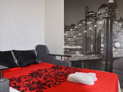 Видовая 1 ком. квартира на Солнечном посуточно, почасово. Дніпро