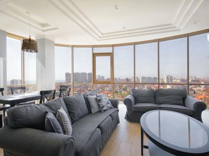 Аппартаменты Гагарин Плаза 3 спальни, 2 душ., шикарный вид на море Одесса