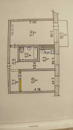 Продам 2-х кімнатну квартиру,129-квартал по вулиці Кропивницького - фото 1