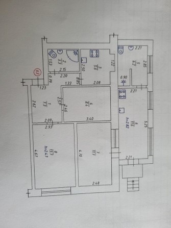 3 комнатная квартира свой выход. Ближний центр Район Зыгина. - фото 1