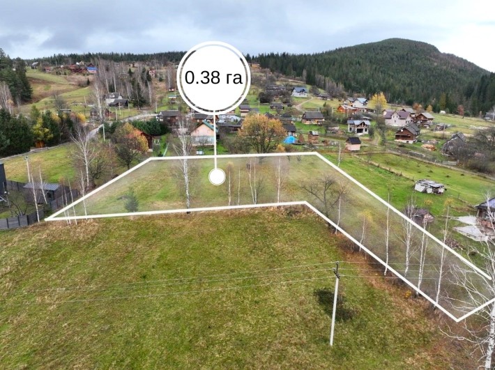 Земельна ділянка в Микуличині 0.38 га - фото 1