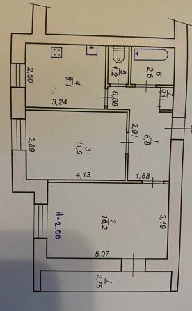 Продам квартиру 2-х комнатную - фото 1