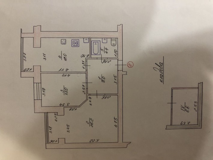 Продам 2-ох кімнатну квартиру - фото 1