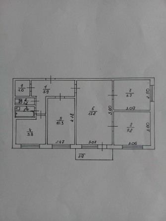 Обміняю 4к. квартиру (С.Стрільців, буд 1) на дві 1к. квартири - фото 1