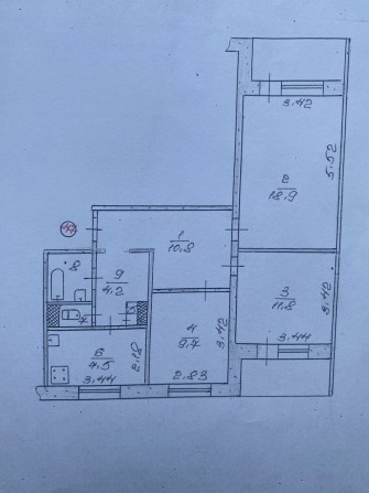 3-х кімнатна квартира, від власника, без% - фото 1