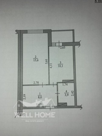 Продаж квартири 1к Симоненка, 105 ЖК Атлант Бровари - фото 1