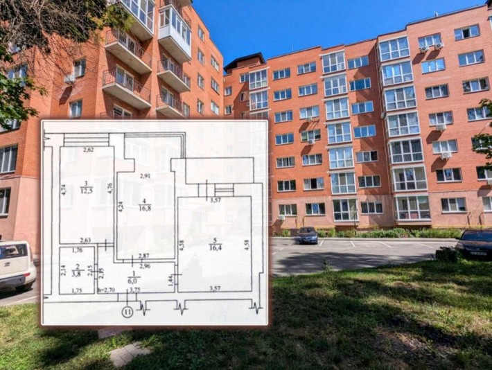 2к квартира в живописній локації. Кладовка 5м² в ціні! Оформлення 2% - фото 1