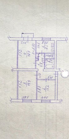 Продаж 3 кімн кв центр міста 76,4 кв м - фото 1