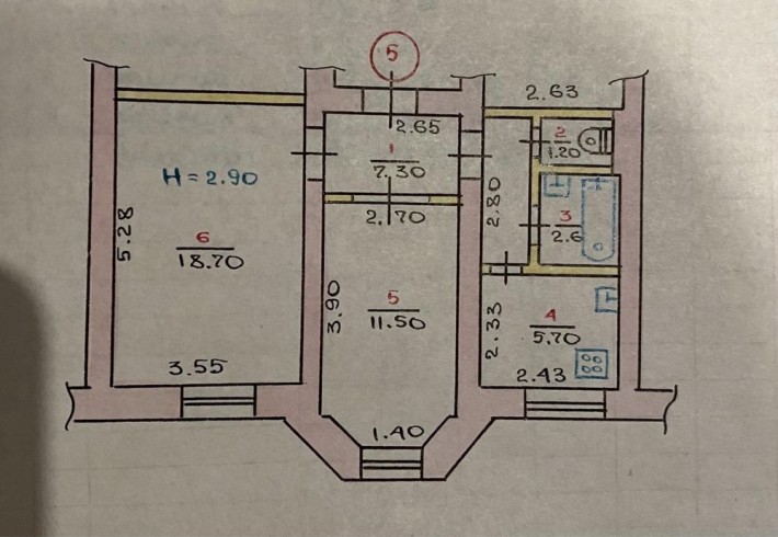 Продам 2 кімнатну квартиру - фото 1