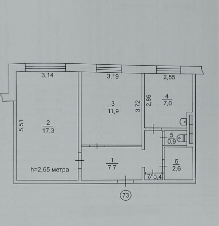 Продаж 2-х кімн. квартири на Ласточці - фото 1