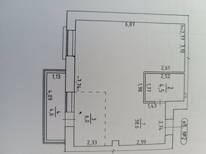 Продаж 1 кімнатної квартири в ЖК "Графський" - фото 1