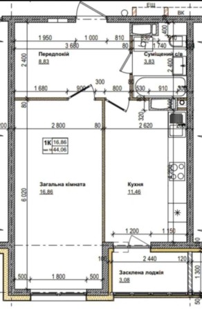 ТОП! Продаж квартира 44м ЖК Одеський бульвар Метро Теремки ВДНГ УБД - фото 1