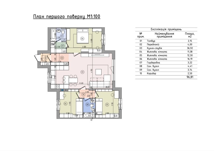 Центр продажу. котедж ДРУЗІ 97м2 з газом з ділянкою - фото 1