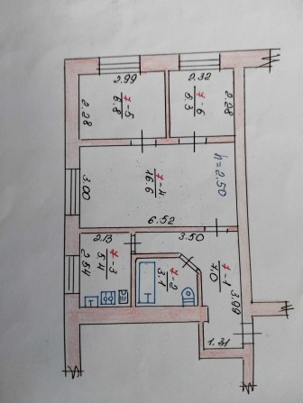 продам 3 кімнатну квартиру в смт Іваничі - фото 1