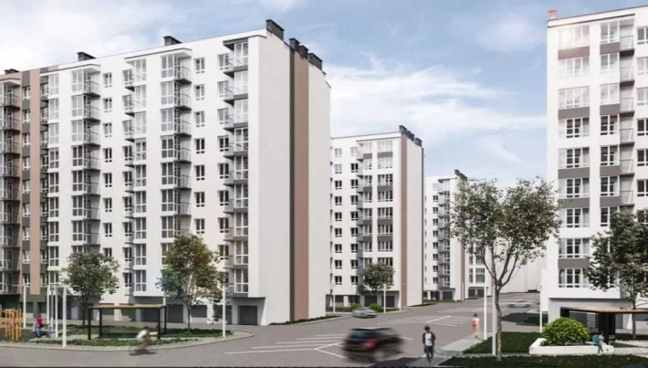 Продам 2 к квартиру 54 м2 на три окна в ЖК Дн.Брама - фото 1