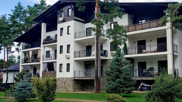 ЖК Desna Residence (Альпійське містечко) 129 кв.м, тераса, вікна в ліс - фото 1