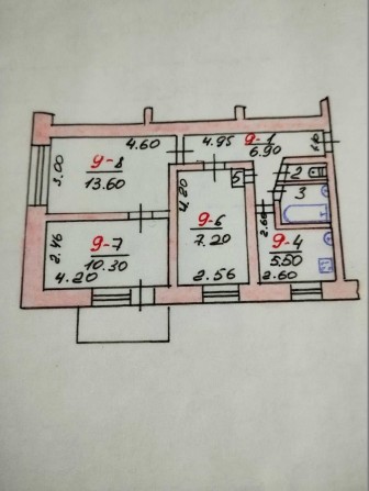 Продам 3-х кімнатну квартиру - фото 1