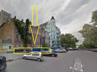 Оренда приміщення 146 кв.м. Центр/Фасад/Власник Київ