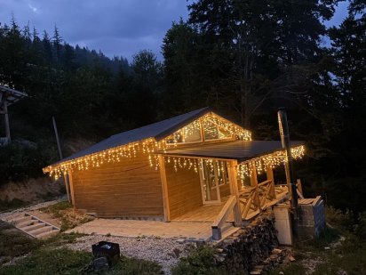 Котедж (Будинок) з чаном по добово і довготривале проживання. Микуличин