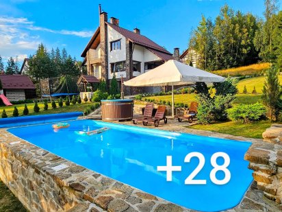 Будинок в Микуличині (Буковель) БАСЕЙН з підігрівом,ЧАН, САУНА,КАМІН! Микуличин