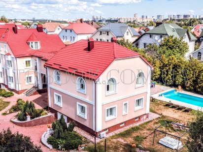 #484 -вілла з  банею і басейном в будинку з бомбосховищем Софіївська Борщагівка