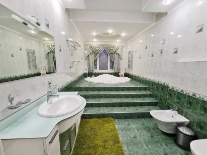 39 Коттедж  Дом  Бассейн t 30+  Джакузи  Барбекю Сауна Бильярд мангал Святопетрівське