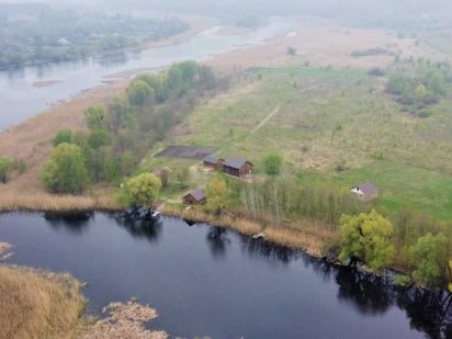 Ранчо Рай Усамітнений Котедж Камін Лазня Ріка Риболовля Богуслав