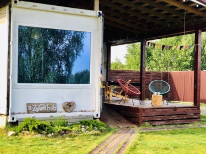 Відпочинок, як на морі — будиночок на березі чистого озера Нові Безрадичі