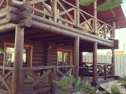 Дом-зруб с сауной ,с.Санжійка