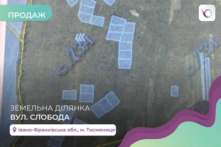 Земельна ділянка під забудову 10 сот в м. Тисмениця за вул. Слобода - фото 1