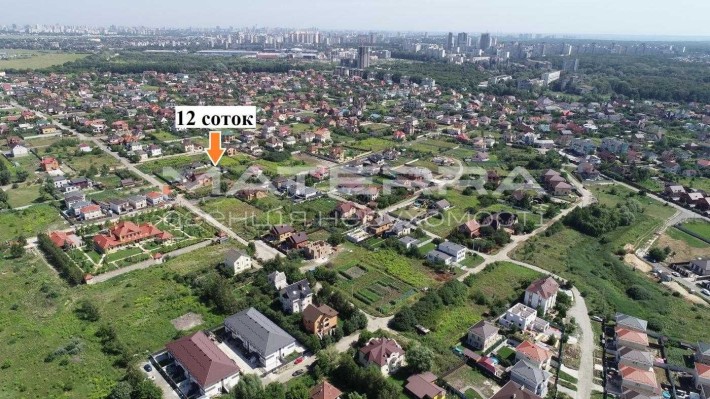 Гатне продам ділянку 12 сот Широкий фасад, Круте місце! - фото 1