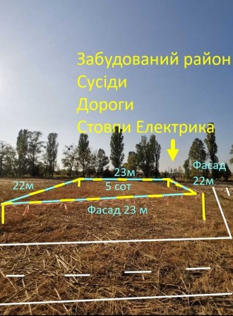 Продаж ділянок в КМ 5 сот ціна 13000$ - фото 1