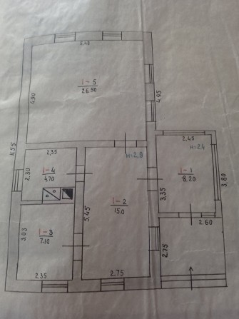 Продається газифікований будинок в смт. Врадіївка - фото 1