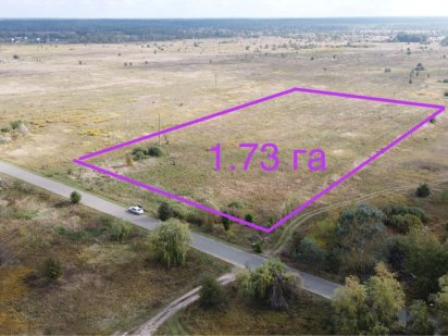 Продаж ділянки 1.73га (173 сотки) в Колонщині, Бучанський р-н.