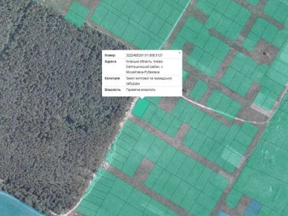 Продажа Михайлівська-Рубежівка, ділянка під забудову