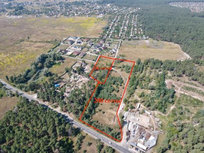 Продам фасадну земельну ділянку в с. Новосілки, Вишгородський р-н, 2га