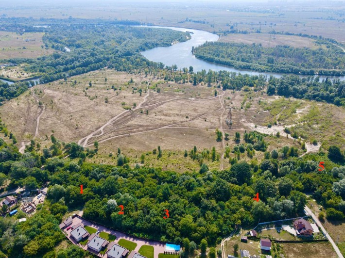 с. Новосілки, Вишгородський р-н. 5 ділянок по 11,67 соток - фото 1