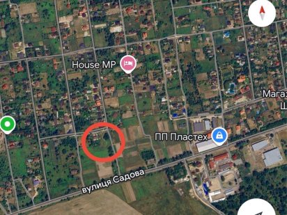 Продаж ділянки 15 сот. Петропавлівське. Вулиця Вишнева