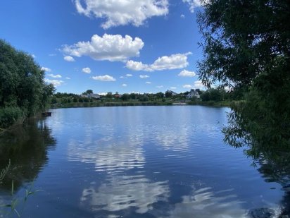 Петрушки, продам земельну ділянку 10 соток, забудова, 1ша лінія озеро