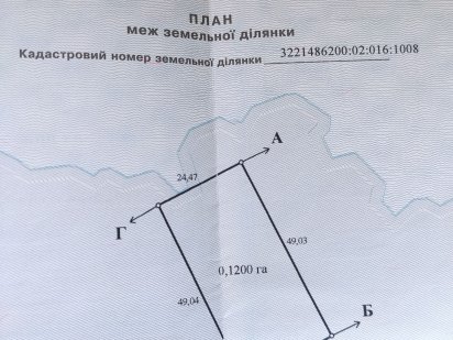 Земельна ділянка Плесецьке